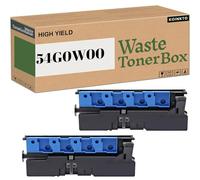 KOINKTO 54G0W00 - Caja de tóner de residuos compatible con impresora Lexmark CS921de CS923de CX920de CX921de CX922de CX923dte CX923dxe CX924dte (paquete de 2)