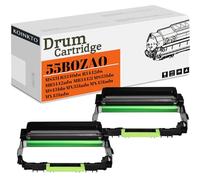 KOINKTO 55B0ZA0 - Unidad de imagen compatible con cartucho de tambor Lexmark 55B0ZA0, apto para impresora MS331 MS331dn MX331adn MS431dn MX431adn B3340dw B3442dw (paquete de 2 negro)