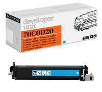 KOINKTO 70C0D10 70C0D20 70C0D30 70C0D40 Unidad de desarrollo compatible con impresora Lexmark CS310 CS410 CS417 CS510 CX310 CX410 CX510 (desarrollador cian)