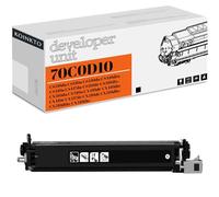 KOINKTO 70C0D10 70C0D20 70C0D30 70C0D40 Unidad de desarrollo compatible con impresora Lexmark CS310 CS410 CS417 CS510 CX310 CX410 CX510 (desarrollador negro)