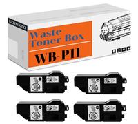 KOINKTO Compatible con Konica Minolta WB-P11 AE21WY1 contenedor de tóner residual apto para impresora Bizhub C3100i C3120i (paquete de 4)