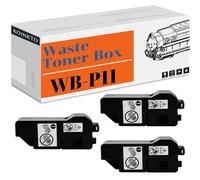 KOINKTO Compatible con Konica Minolta WB-P11 AE21WY1 contenedor de tóner residual apto para impresora Bizhub C3100i C3120i (paquete de 3)