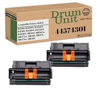 KOINKTO Unidad de tambor compatible 44574301 de repuesto para impresora OKI B411DN B412DN B431DN B432DN MB492 MB562w MB461MB471w MB491 (paquete de 2 negro)