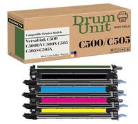 KOINKTO Unidad de tambor compatible C500/C505 de repuesto para impresora Xerox 108R01484 108R01481 108R01482 108R01483 de alto rendimiento con impresora VersaLink C500DN C500N C505S C505X (KCMY 4