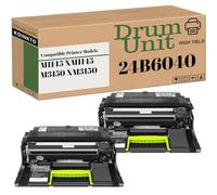 KOINKTO Unidad de tambor de repuesto compatible con Lexmark 24B6040, para impresora M1145 XM1145 M3150 XM3150 60000 páginas (paquete de 2)