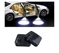 KOIYWQA 2 pcs Luces de Bienvenida en Las Puertas para Toyota AURIS 2006-2012, Luces proyector Insignias Coche Logo Luz para Puerta del Coche