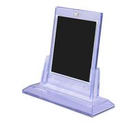 kokdid 35PT - Protectores de tarjetas transparentes con soporte, organizadores de colección para juegos y anime, soporte de exhibición de juegos coleccionables