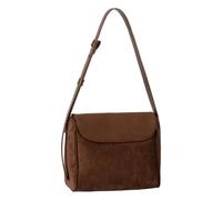 kokdid Bolso de hombro retro de moda, espacioso, interior de gamuza, bolso cruzado con correa ajustable, resistente al desgaste, para el trabajo, viajes, moda, casual, desarmar, café, One Size