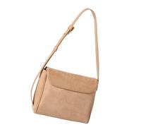 kokdid Bolso de hombro retro de moda, espacioso, interior de gamuza, bolso cruzado con correa ajustable, resistente al desgaste, para el trabajo, viajes, moda, casual, desarmar, albaricoque, One Size