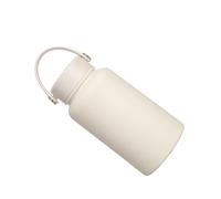 kokdid Botella deportiva de acero inoxidable de gran capacidad, 650 ml, boca ancha, aislada al vacío, retención de frío, térmica, botella de bebida aislada de acero inoxidable