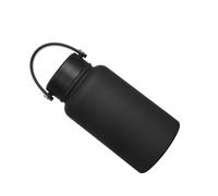 kokdid Botella deportiva de acero inoxidable de gran capacidad, 650 ml, boca ancha, aislada al vacío, retención de frío, térmica, botella de bebida aislada de acero inoxidable