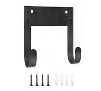 kokdid Colgador de tabla de planchar eficiente en el espacio, adecuado para hogares modernos y espacios limitados (negro) para organizar el hogar