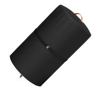kokdid Cubierta redonda eficaz para unidad de calefacción de agua resistente al viento y al agua con cable inferior flexible para un agarre apretado y cubierta de máquina de estabilidad con bolsa de