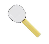 kokdid Cuchara de cereales para mascotas, gatos, perros, alimentación de arroz, taza medidora con asa, pala de arroz, aperitivos, abrazaderas de sellado