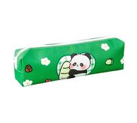 kokdid Estuche de dibujos animados de poliuretano con cremallera, gran capacidad, bolsa de maquillaje para mujeres, estudiantes, oficina, escuela, Como se muestra en las imágenes, 19.2x4.5x6cm, Shoots