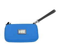 kokdid Estuche de viaje para medicamentos, pantalla de temperatura, bolsa de almacenamiento para diabéticos, impermeable, organizador médico, Blue, 205x103x76mm