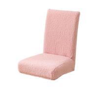 kokdid Funda gruesa de felpa para silla sin brazos, para asientos de comedor, suave y elegante, elástica para otoño e invierno, funda de banquete de boda