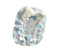 kokdid Funda para tarjetas fotográficas con lazos, bonita funda para tarjetas de crédito, funda para tarjetas de crédito, 4 (Reino Unido), 16x12.5cm