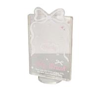 kokdid Fundas protectoras transparentes para tarjetas con base de soporte para organizar y proteger tu tarjeta, W, 11.2*7cm