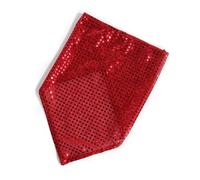 kokdid Pañuelo decorativo para mascotas con efecto de red brillante, para perros pequeños, intermedios, grandes, gatos, fiestas, disfraces, ropa de celebración, para perros