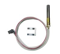 kokdid Práctico termopar de cobre que mantiene una salida de llama estable para sistemas de calefacción con diseño resistente a la corrosión, termopar de alta tolerancia, resistente a la acumulación