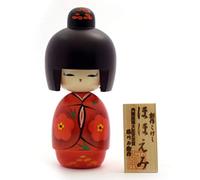 Kokeshi Hohoemi, muñecas Tradicionales japonesas