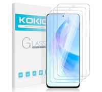 Kokio Protector de Pantalla para Honor 90 Lite 5G 6,7 Pulgadas, 3 Piezas Dureza 9H Vidrio Cristal Templado para Honor 90 Lite, Antiarañazos, HD Transparente, Fácil de Instalar