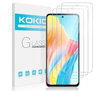 Kokio Protector de Pantalla para OPPO A98 5G/A58 4G/OPPO F23 5G 6,72 Pulgadas, 3 Piezas Dureza 9H Vidrio Cristal Templado para OPPO A98 5G, Antiarañazos, HD Transparente, Fácil de Instalar