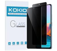Kokio Protector Pantalla para Xiaomi Redmi Note 10 Pro/Note 10 Pro Max, 9H Dureza,Anti-Arañazos, Película Protectora Contra Miradas Indiscretas, Cristal de Privacidad A Prueba de Espías, 2 Piezas