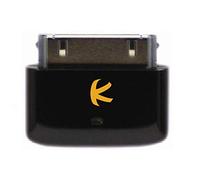 KOKKIA i10s_aptX_Black: Pequeño transmisor de iPod Bluetooth para iPod/iPhone/iPad, Ofrece Sonido cristalino y latencia Reducida para Auriculares/receptores/Altavoces aptX Bluetooth.