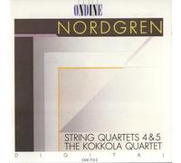 Kokkola Quartet Nordgren: String Quartets: No. 4, Op. 60 (CD) (Importación USA)