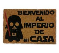 koko doormats Felpudo Entrada Casa Original de Coco Natural “Bienvenido al Imperio de mi Casa” | Alfombra de Entrada Antideslizante para Exterior e Interior | 60x40 cm | Diseño Divertido | Base PVC