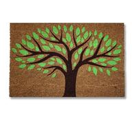 koko doormats Felpudo Entrada casa Originales - Felpudo Exterior Arbol de Vida - Felpudos Originales y Divertidos - Fibra de Coco y Base de PVC - Alfombra Entrada casa - 60x40x1.50 cm.