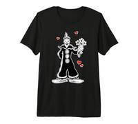 Koko el Payaso Amor x Flores x Corazones Camiseta Premium