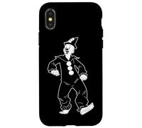 Koko el Payaso Feliz Blackwork Carcasa para iPhone X/XS