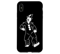 Koko el Payaso Feliz Blackwork Carcasa para iPhone XS MAX