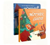 KOKODI Libros parlantes, libros de sonido de audio interactivo, compatibles con bolígrafo parlante KOKODI (libros de rimas infantiles)