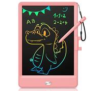 KOKODI Pizarra Mágica LCD de 8,5 Pulgadas - Brillante y Colorida, Juguetes Reutilizables para Niños a Partir de 3 Años, Ideal como Regalo de Cumpleaños y Pascua para Niñas y Niños (Rosa)