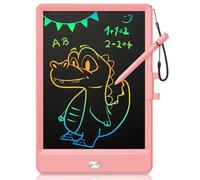 KOKODI Pizarra Mágica LCD de 8,5 Pulgadas - Brillante y Colorida, Juguetes Reutilizables para Niños a Partir de 3 Años, Ideal como Regalo de Cumpleaños y Pascua para Niñas y Niños (Rosa)