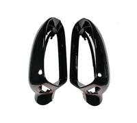 KOKOGLGBTD 2 Piezas Para A6 C6 4F A4 A5 B8 8K Q3 SQ3 A8 D3 S4 S5 S6 S8 A3 8P Cubiertas Negras Para Espejos Laterales Tapa De Puerta(Has blind spot hole)