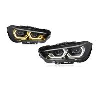 KOKOGLGBTD Faros Delanteros De Coche Para X1 F48 F49 2016-2019 Actualización Modificada DRL Señal Giro Dinámica LED Accesorios Para Automóviles(LED)