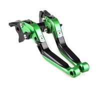 KOKOGLGBTD Palanca De Embrague De Freno Extensible Y Plegable Ajustable CNC Para Motocicleta Para ZONTES ZT310T 310V 310X 310R ZT250R/S(Green black)