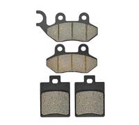 KOKOGLGBTD Para PEUGEOT Para Tweet 125 RS 150 Evo 2010 2011 2012 2013 2014 2015 2016 Accesorios De Moto Pastillas Freno Delanteras Y Traseras(Parte delantera y trasera)