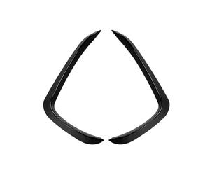 KOKOGLGBTD para X5 F15 M-Sport 2014-2018 Kit De Carrocería ABS con Alerón Lateral para Parachoques Delantero Marcos Faros Antiniebla Cubierta(Negro Brillante)