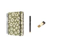 Kokonote Agenda 2025 día página A5 Market + Boligrafo negro: Boligafos bonitos + Porta Bolígrafos bonitos | Accesorios Papeleria bonita Basic Studio - Material escolar Aesthetic