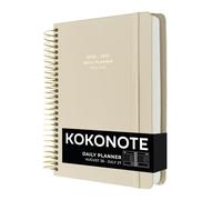Kokonote Agenda 2026 2027 Dia por página A5 Misty Gray - Agenda Escolar Universitaria, Oposiciones o Insituto | Págs. Alto Gramaje | Con Pegatinas, Planificador Mensual, Anual, de Gastos…