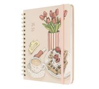Kokonote Agenda 2026 2027 Semana Vista A5 Blossom