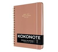 Kokonote Agenda 2026 2027 Semana Vista A5 Rosa nude - Agenda Escolar Universitaria, Oposiciones o Insituto para mujer | Págs. Alto Gramaje | Con Pegatinas, Planificador Mensual, Anual, de Gastos…