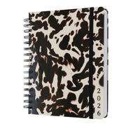 Kokonote Agenda escolar 2025-2026 Semana Vista A5 Carey - Agenda Universitaria Curso 2025 2026 | Con Pegatinas y Apartados funcionales : Págs. de Alto gramaje [17 MESES]