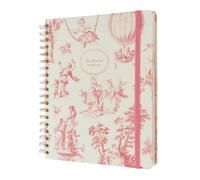 Kokonote Agenda 2025-2026 Semana Vista Versailles : Agenda grande Oficina/Escolar (Tamaño Escritorio) | Planificador mensual con Pestañas y Apartados funcionales [17 MESES]